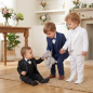 Preview: Baby Anzug-Set komplett und elegant in 3 Farben