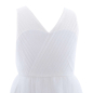 Preview: Elegantes, langes Festkleid in 4 Pastellfarben und Weiss, solange Vorrat