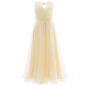 Preview: Elegantes, langes Festkleid in 4 Pastellfarben und Weiss, solange Vorrat