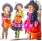 Preview: Kleine Hexe - tolles Halloweenkostüm für Mädchen