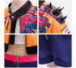 Preview: Stylisches Outfit für Kpop Fans - orange-blau, inspiriert von Rumi