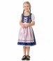 Preview: 4 Farben: Tolles Dirndl für Mädchen und Babygirls - eigenes Design, wunderschöne Details!