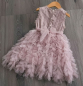 Preview: Lieblingskleid in Altrosa: Weiches Mädchenkleid mit flauschigem Rock