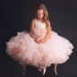 Preview: Ein Traumkleid für die Prinzessin! Chiffon-Volumen in zartem Rosa
