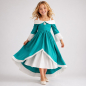 Preview: Prinzessinnenkleid türkisblau - inspiriert von Rosalina