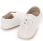 Preview: Elegante Taufschuhe für kleine Boys - im angesagten Oxford-Look
