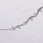 Preview: Haarreif - hauchzarte Tiara mit Strasssteinchen