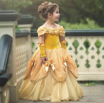 Prinzessinnen Ballkleid bauschig - in 4 tollen Farben