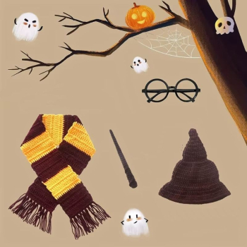 Kleiner Magier - süsses Set für Babyfotos