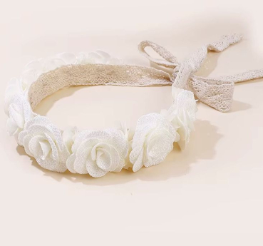 Preview: Haarband Rosenblüten - 4 Farben