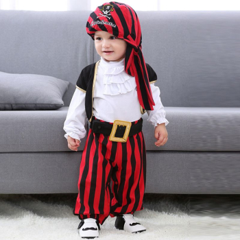 Seeräuber-Kostüm für Babys und Kleinkinder - Pirat Captain Stinker