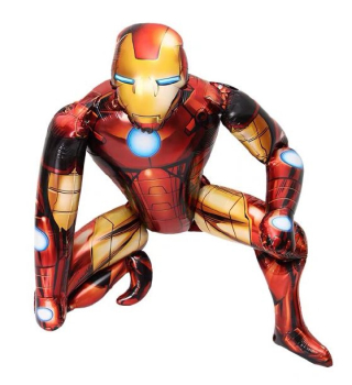4 Modelle: Grosse Folienballons Marvel Superhelden & Astronaut