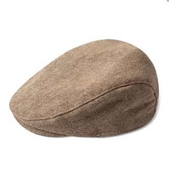 Preview: 2 Farben: Cooles Beret für kleine Boys, weiss und braun
