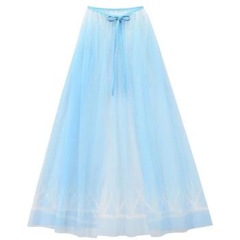 Tüll-Umhang, Cape für Prinzessinnen, blau oder rosa