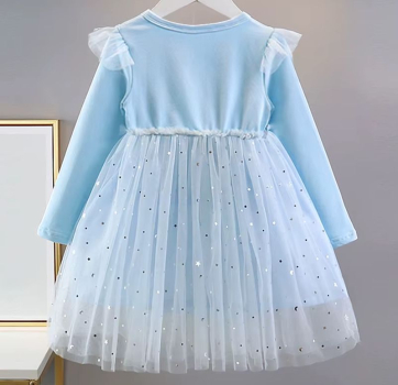 Einhorn-Kleid rosa oder blau - eine perfekte Geschenkidee