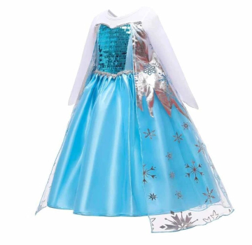 Preview: Von Elsa inspiriert - das perfekte glamouröse Kleid für glückliche Eisköniginnen