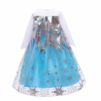 Preview: Von Elsa inspiriert - das perfekte glamouröse Kleid für glückliche Eisköniginnen