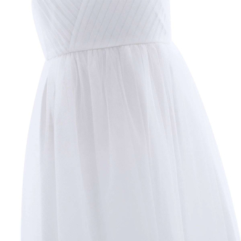 Elegantes, langes Festkleid in 4 Pastellfarben und Weiss, solange Vorrat