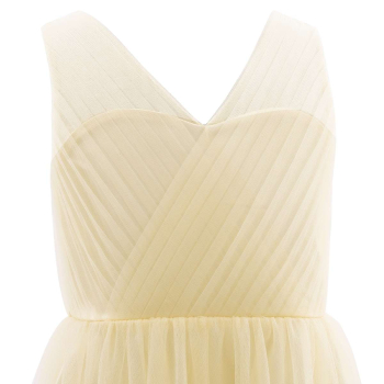 Elegantes, langes Festkleid in 4 Pastellfarben und Weiss, solange Vorrat