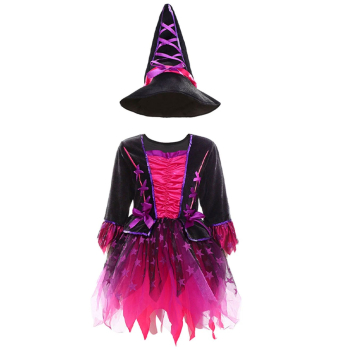 Kleine Hexe - tolles Halloweenkostüm für Mädchen