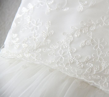 Langes stilsicheres Taufkleid zweiteilig, wunderschön, weich fliessend