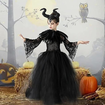 Glamouröses Hexenkostüm - von Maleficent inspiriert