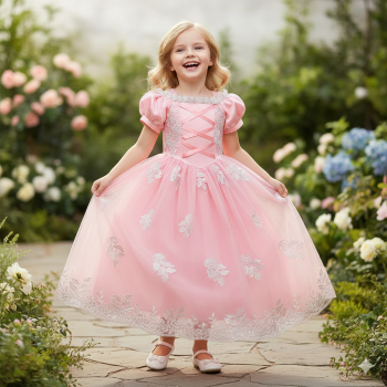 Das perfekte rosa Prinzessinnenkleid!