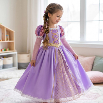 Rapunzel - so schönes Prinzessinnenkleid!