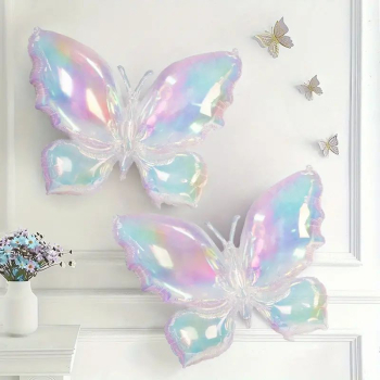 3 Modelle: Traumhafte Dekoration, Folienballon Schmetterlinge - gross und wunderschön!