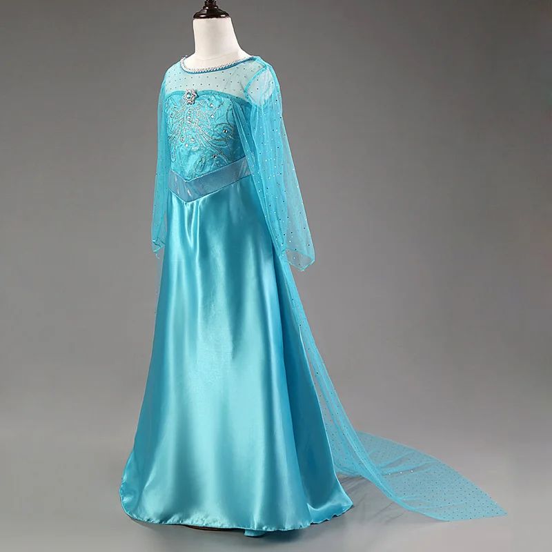 Elsa kleid mit schleier Clearance