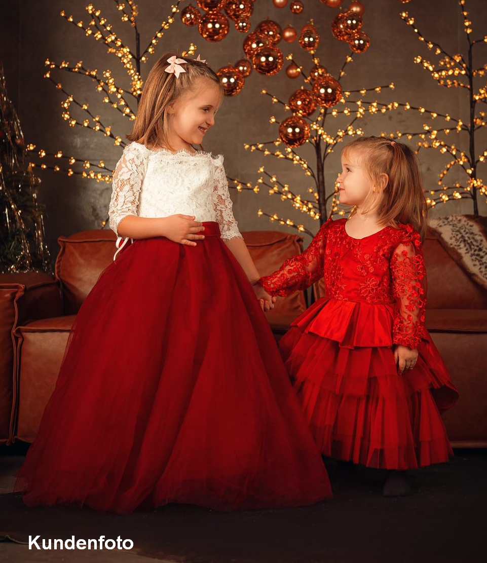 Partykleid Festkleid für Mädchen Blumenmädchenkleid Hochzeitskleid für  Mädchen Brautjungfernkleid Kleid für Blumenmädchen Kleid für Brautmädchen -  pinkvanille.ch