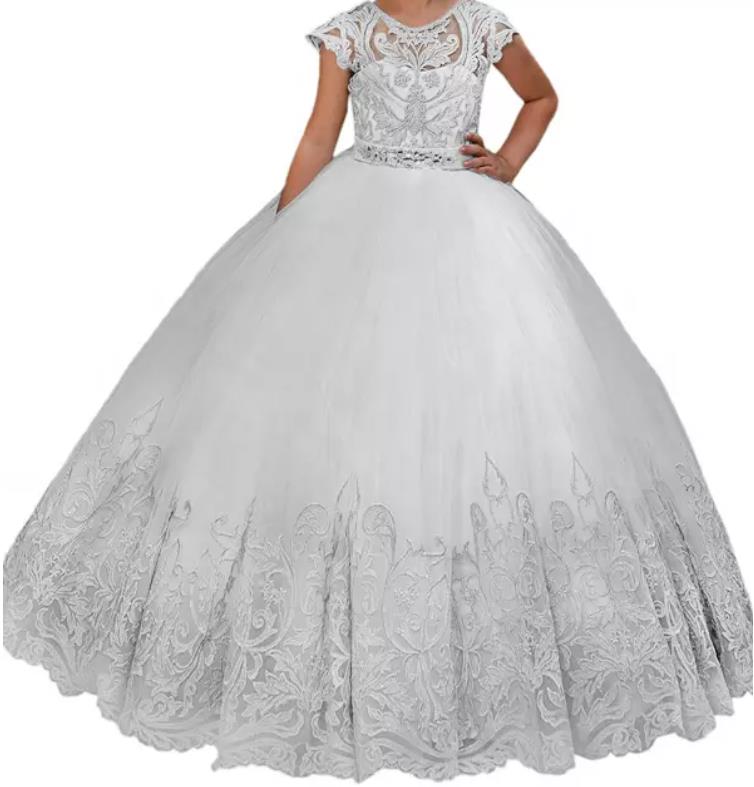 Madchenkleid Erstkommunion Kommunion Kirchenfest Kinderfest Blumenmadchenkleid Brautmadchenkleid Festkleid Fur Madchen Pinkvanille Ch 