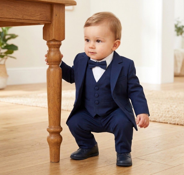 Baby Anzug-Set komplett und elegant in 3 Farben