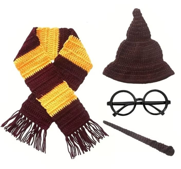 Kleiner Magier - süsses Set für Babyfotos