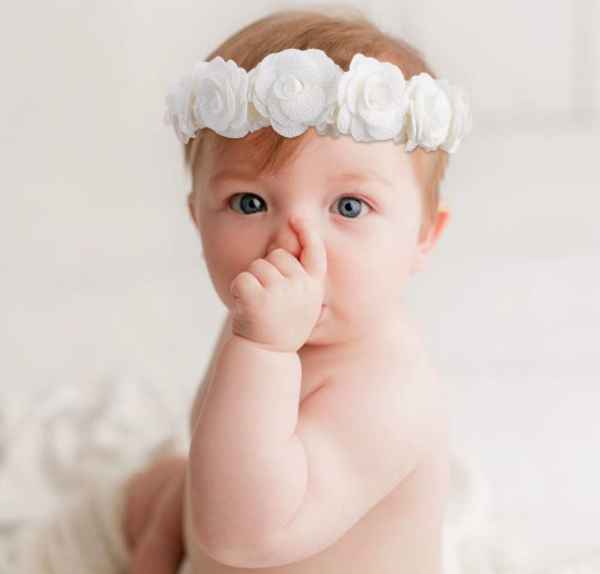 Haarband Rosenblüten - 4 Farben