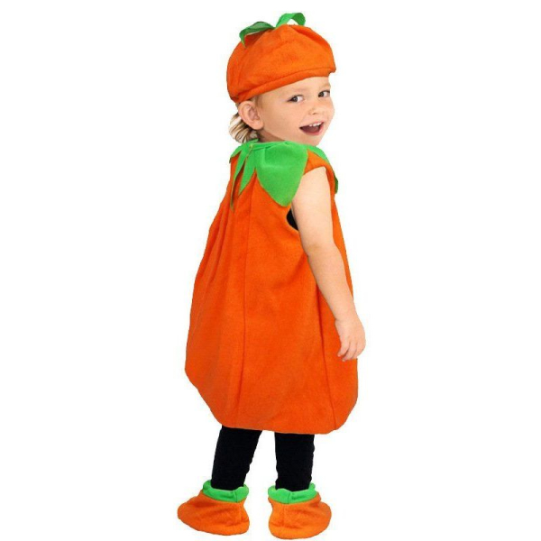 Kleiner Kürbis - süsses Halloween Baby und Kleinkinder Kostüm