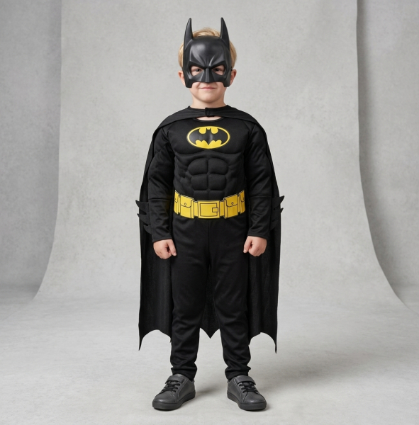 Batman Kostüm - cooles Outfit Umhang und Maske