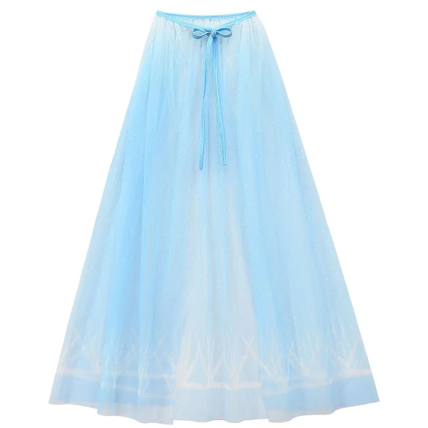 Tüll-Umhang, Cape für Prinzessinnen, blau oder rosa