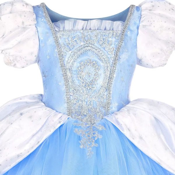 Das perfekte bauschige Prinzessinnenkleid - wunderschön hellblau