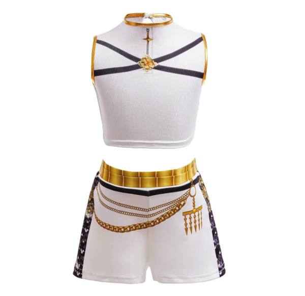 Cooles Outfit für Kpop Fans - mit Shorts, inspiriert von Rumi