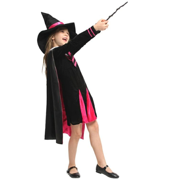 Schönes Mädchenkostüm für Hermine die Magierin
