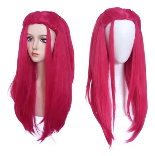Perfekte Prinzessinnenperücken für Elsa, Anna, Rapunzel, Vaiana, Jasmin, Mirabel, Isabella, Belle, Rosalina, etc.