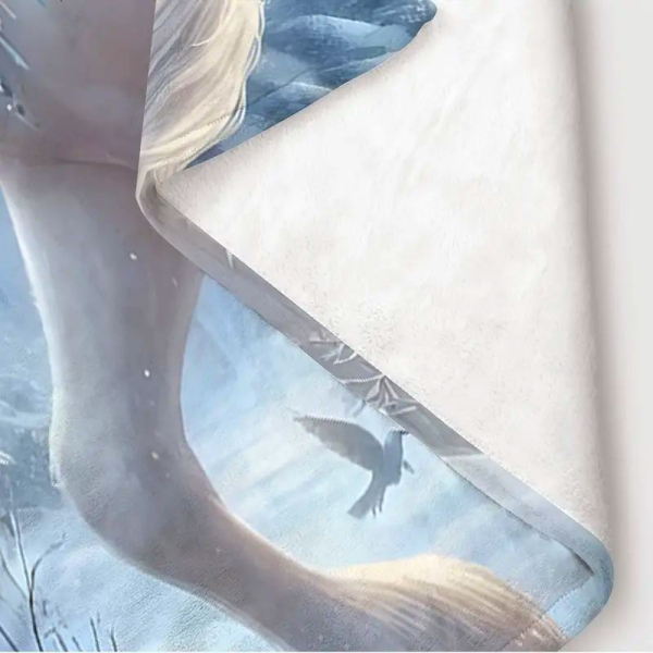 2 Sujets: Kuscheldecke von Elsa inspiriert - perfekt zum träumen...