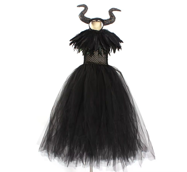 Glamouröses Hexenkostüm - von Maleficent inspiriert