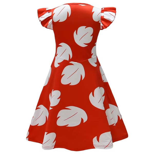 Süsses Lilo Kleid mit ausgestellten Ärmeln