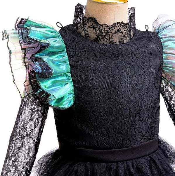 Tolles Hexenkleid von Elphaba aus dem Film-Hit Wicked inspiriert!