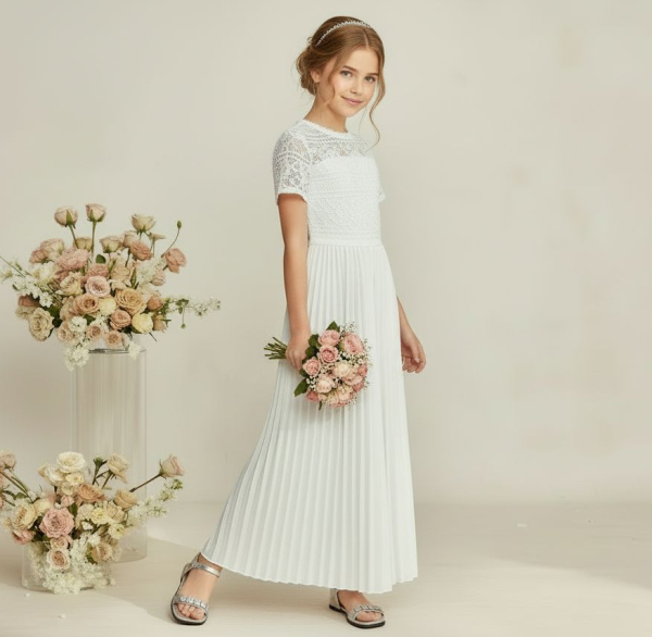 Keine Lust auf ein langes Kleid? Wir haben die perfekte Lösung: Plissée Jumpsuit!