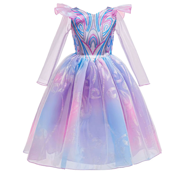 Das perfekte Geschenk für Feen und gute Hexen: Glinda Kleid mit Zubehör